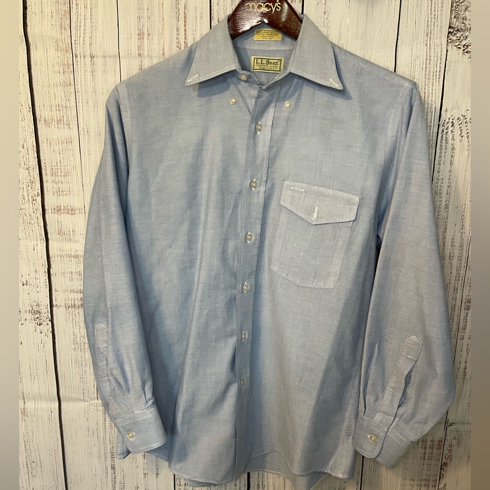 LL Bean button down shirt